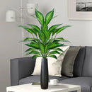 Artificial magnolia branch for outdoor garden decoration