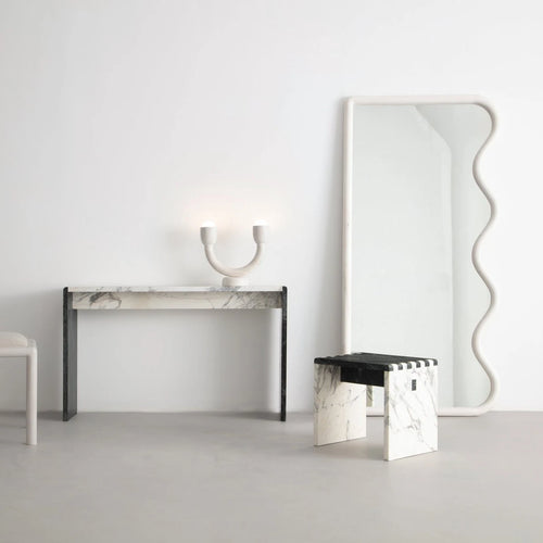 Creative retro wooden wall mirror for interior decor - vue 9 sur 8