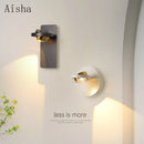 Minimalist rotating designer wall light for interior decoration
