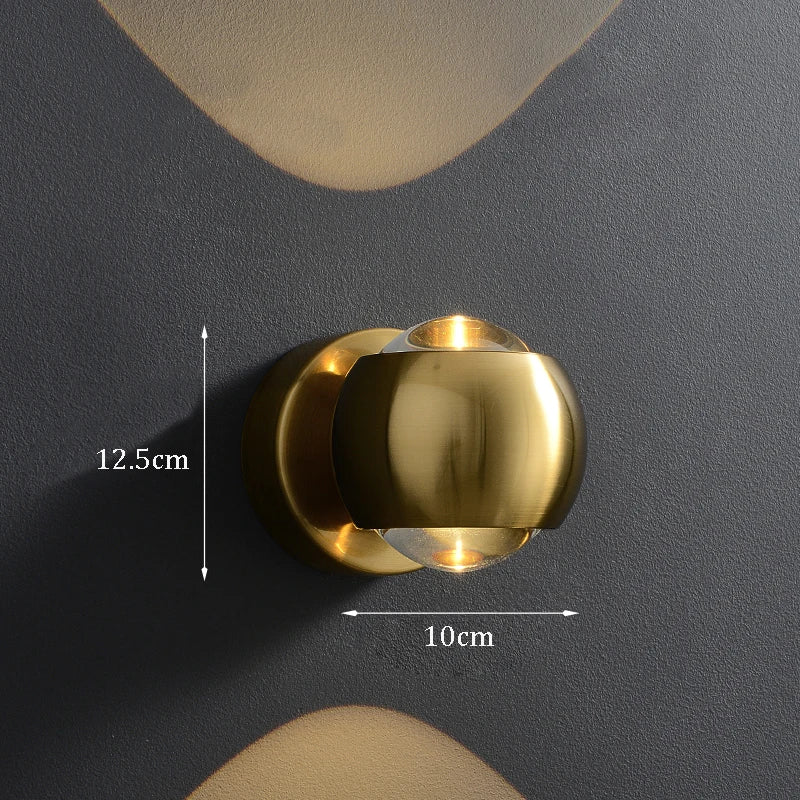 Minimalist wall lights for modern indoor lighting