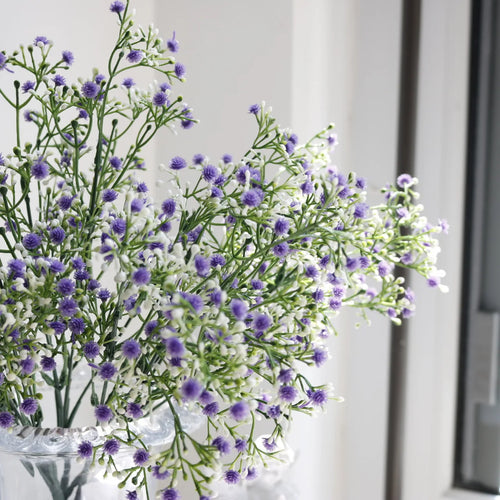 Artificial gypsophila bouquets for indoor and outdoor decoration - vue 2 sur 15
