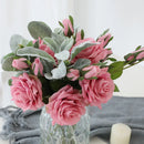 Artificial rose bouquet for weddings and decoration
