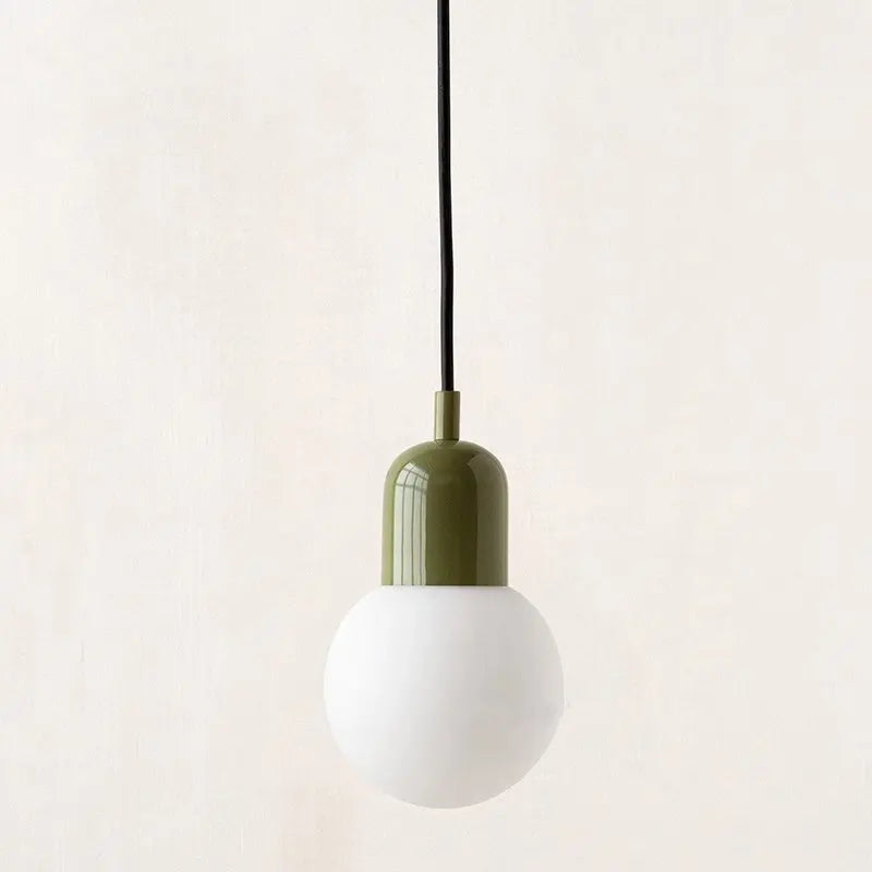 Nordic style glass pendant light for home, restaurant and bar