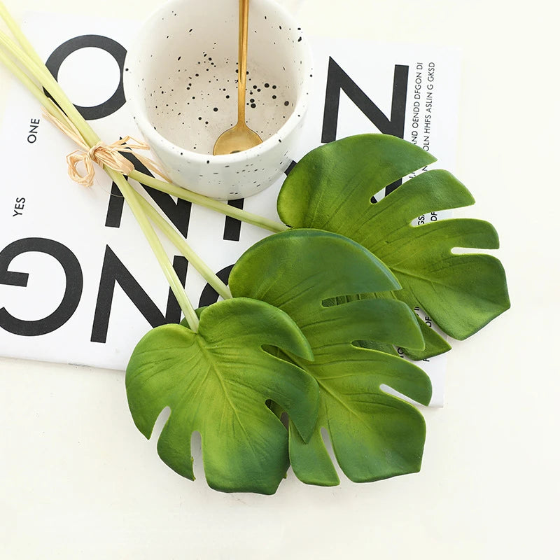 Artificial palm calla plants for indoor and garden decoration - vue 6 sur 11