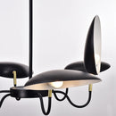 Nordic postmodern chandelier with 6 heads, contemporary design