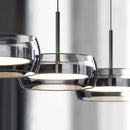 Modern and elegant LED chandelier for indoor decoration