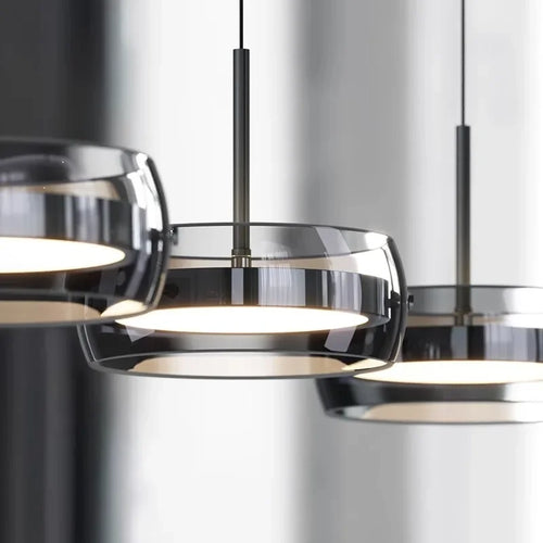 Modern and elegant LED chandelier for indoor decoration - vue 6 sur 10