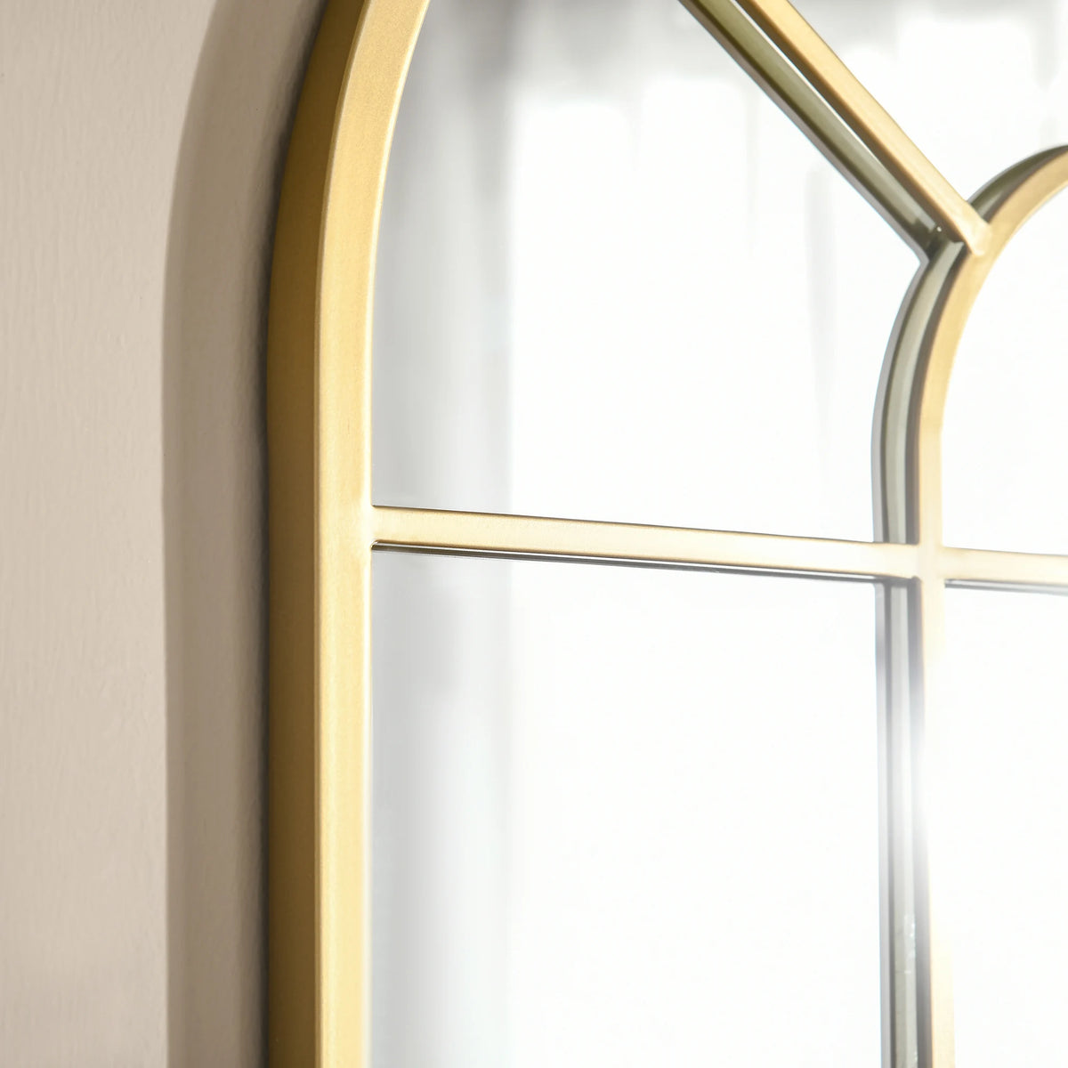 modern style metal decorative wall mirror for interior - vue 7 sur 7