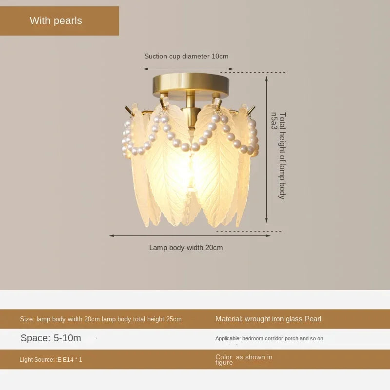 Lightweight crystal glass chandelier for modern lighting