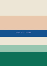 Abstract and colourful wall art inspired by mark rothko