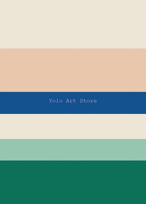 art mural abstrait et coloré inspiré de mark rothko