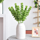 Set of 5 artificial elephant ear leaves for decoration and arrangements