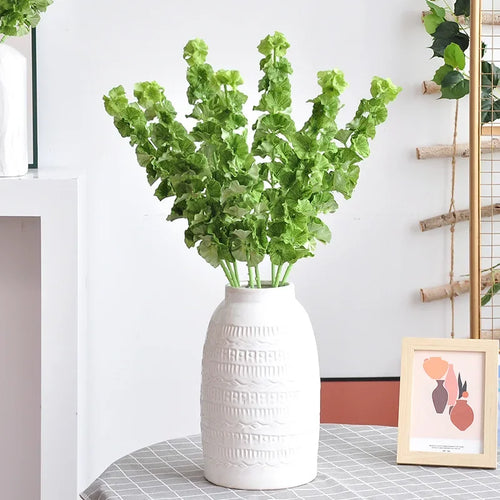 Set of 5 artificial elephant ear leaves for decoration and arrangements - vue 2 sur 6