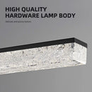 Italian design acrylic chandelier for modern and elegant spaces