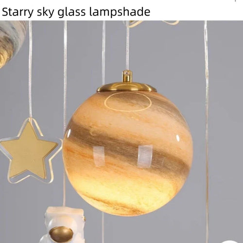 Artpad moon ceiling light for children's room decorative - vue 7 sur 6