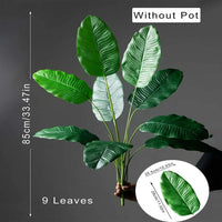 Large artificial bird of paradise tree for indoor and garden decor