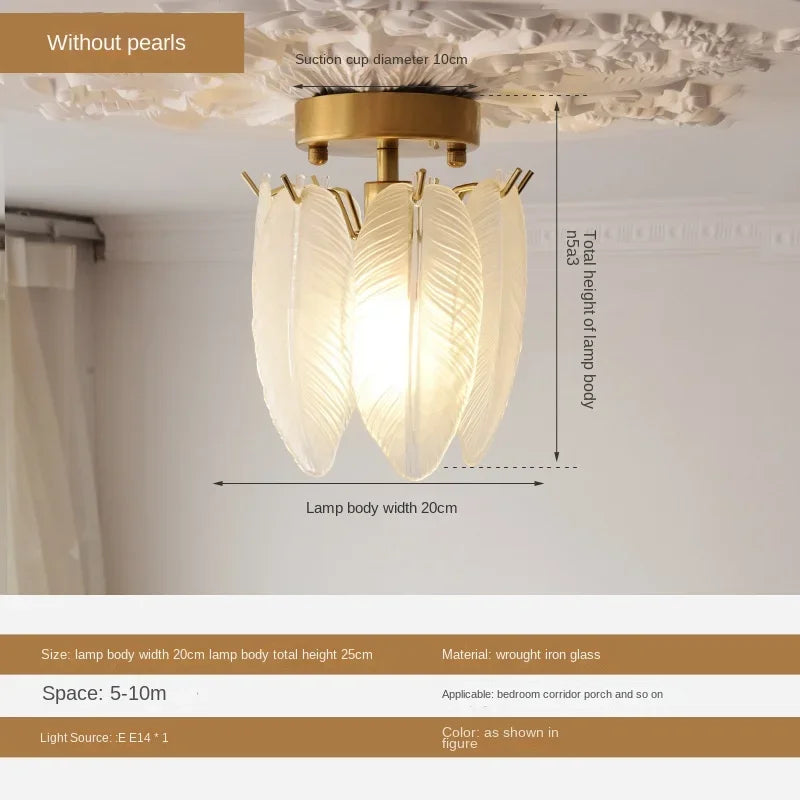 Lightweight crystal glass chandelier for modern lighting - vue 9 sur 30