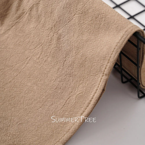 Washed cotton vintage-style napkin 40x40 - vue 6 sur 7