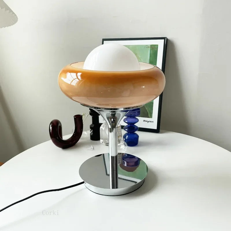 modern table lamp with vintage Nordic design