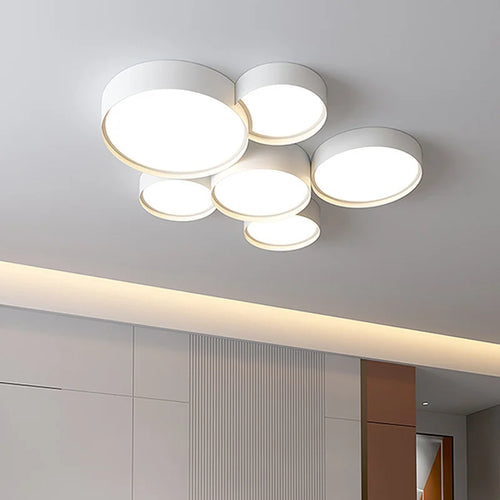 Modern LED ceiling light for an elegant and bright interior - vue 2 sur 11