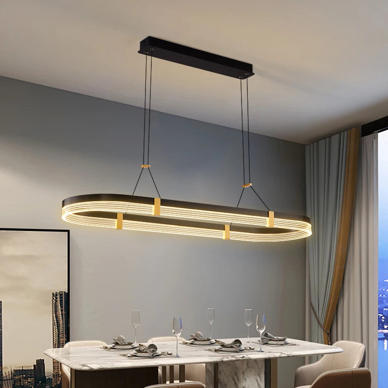 Modern LED pendant for elegant interior decoration