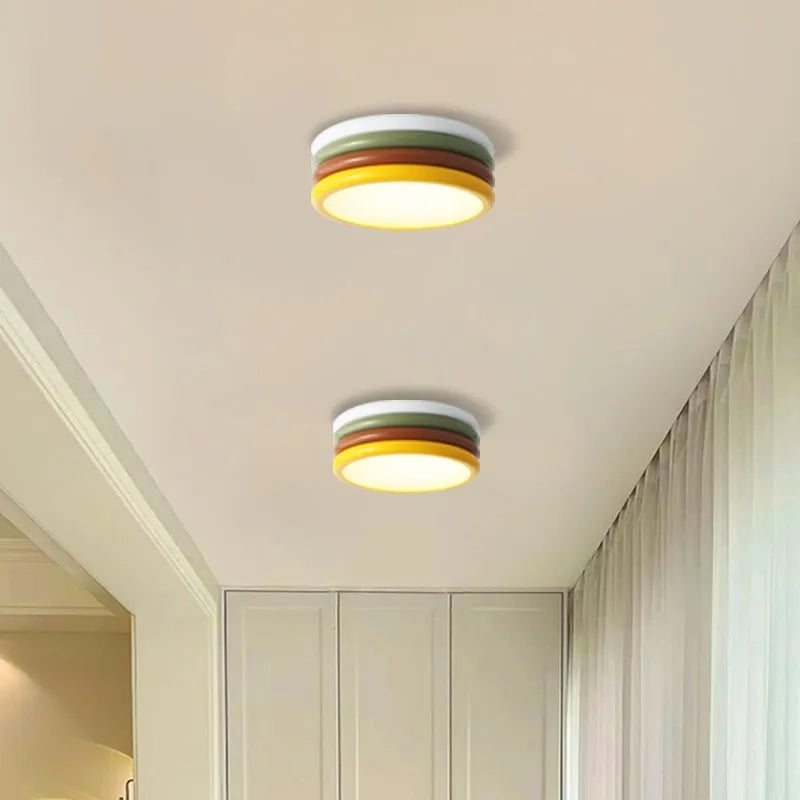 Nordic designer LED ceiling light for modern interior decoration