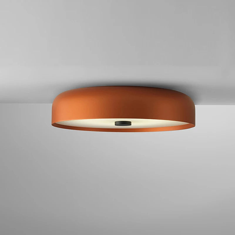 Modern orange ceiling light chandelier for living room, decorative home lamps, bedroom wall light, colour lights