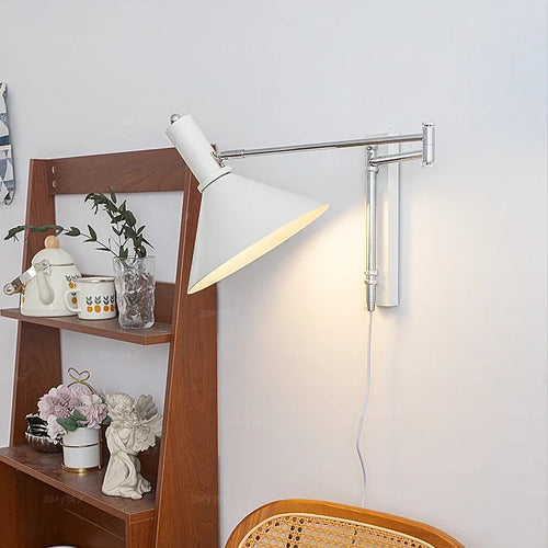 Creative telescopic LED wall light for decorative reading - vue 4 sur 11