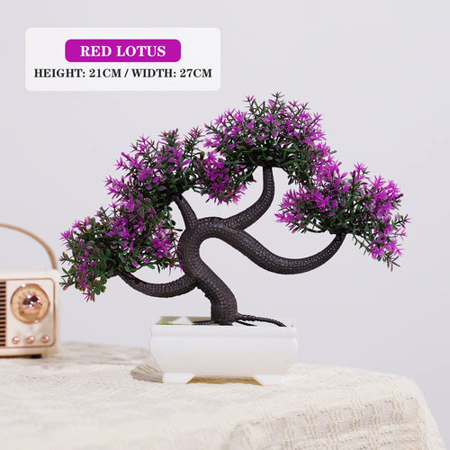 Artificial bonsai tree for indoor and outdoor decoration - vue 9 sur 32
