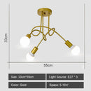 Modern sputnik chandelier industrial style for elegant interiors