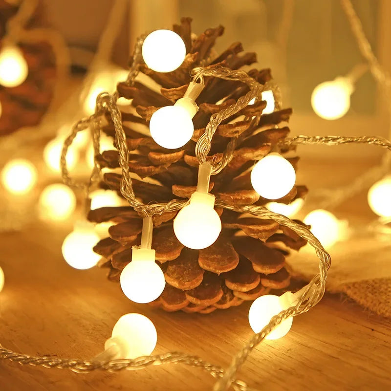 LED string lights for indoor and outdoor decoration