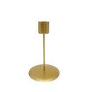 Gold metal candle holder for parties and weddings