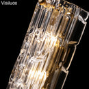 Modern Italian style glass LED wall light luxury