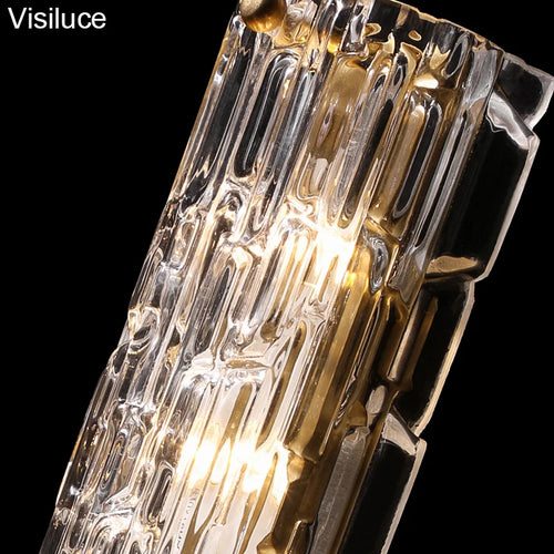 Modern Italian style glass LED wall light luxury - vue 5 sur 8