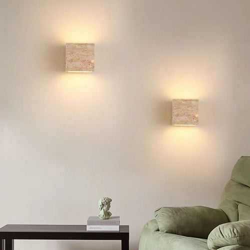 Applique murale led créative cuboïde 3000k pour escaliers allée - vue 4 sur 8
