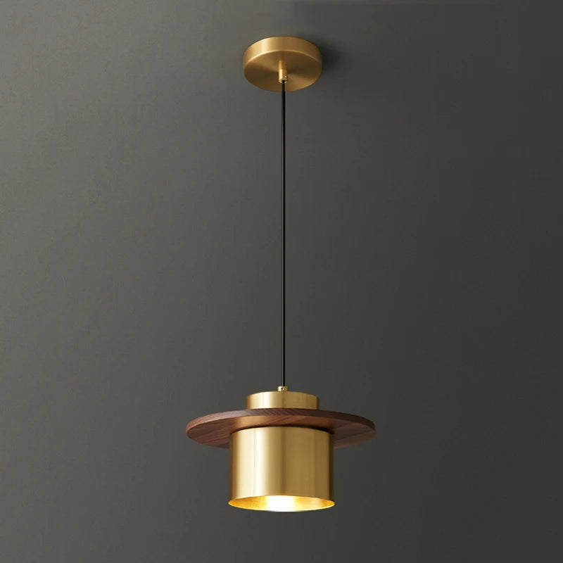 Modern copper pendant light for bars and restaurants