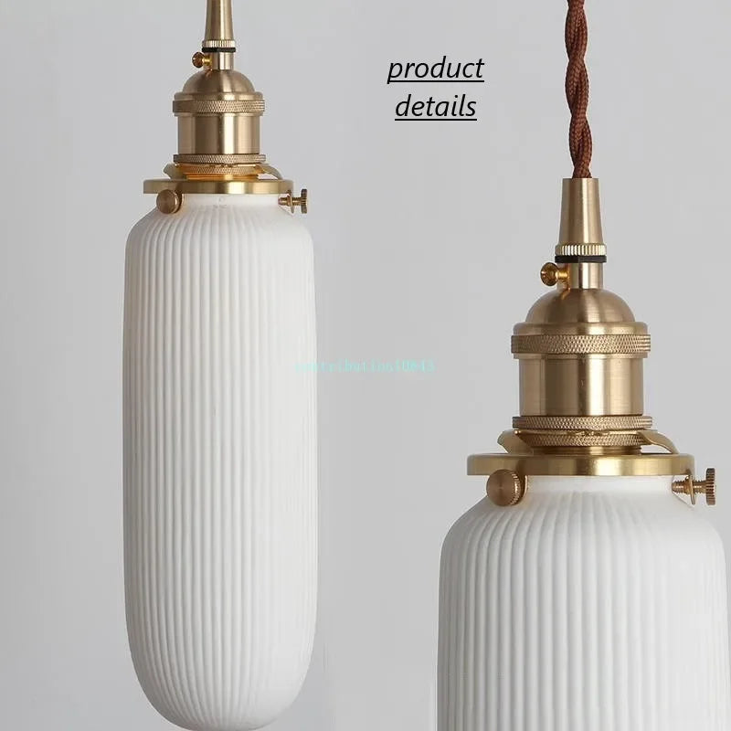 Modern nordic LED ceramic vintage wall light - vue 4 sur 15