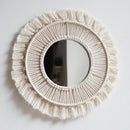 handmade bohemian nordic style decorative wall mirror