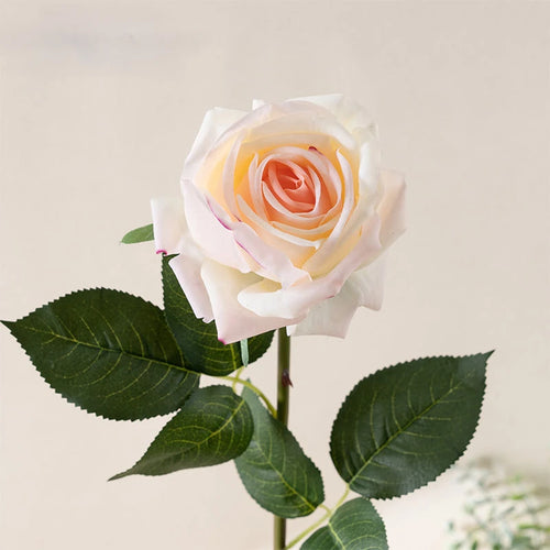 Artificial fabric pink roses for floral decoration wedding garden - vue 9 sur 12