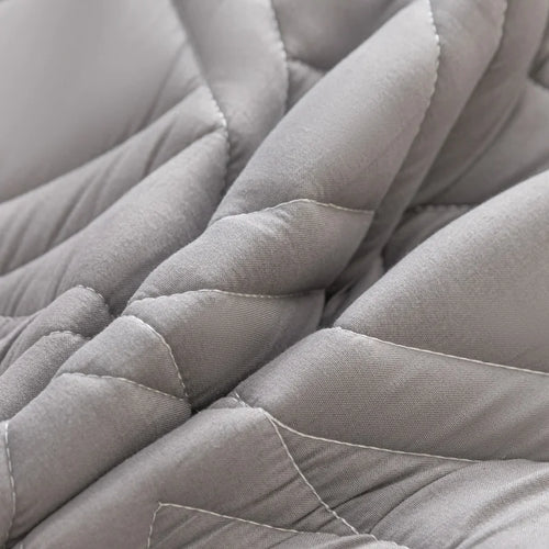 soy cotton quilted bedding for soft bed - vue 6 sur 10