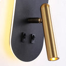 creative flame effect wall light for interior decoration