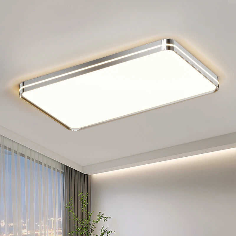 Wrought iron LED ceiling light for indoor decorative lighting