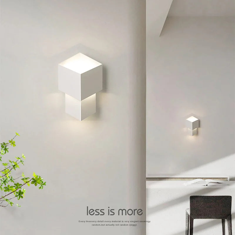 Nordic LED minimalist wall lamp for interior decoration
