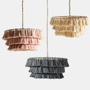 Creative vintage bohemian woven chandelier for stylish interiors