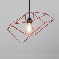 Modern geometric design Nordic iron pendant light