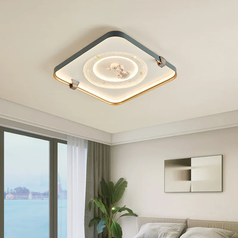 Modern minimalist acrylic ceiling light for restaurant