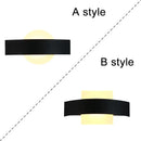 Nordic LED wall light for outdoor and indoor use