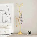 modern clothes rack with an elegant industrial style