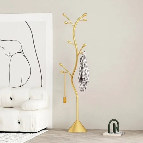 modern clothes rack with an elegant industrial style - vue 2 sur 10