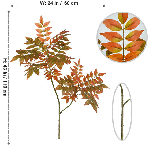 Large artificial plants faux branches for indoor and outdoor decoration - vue 13 sur 14